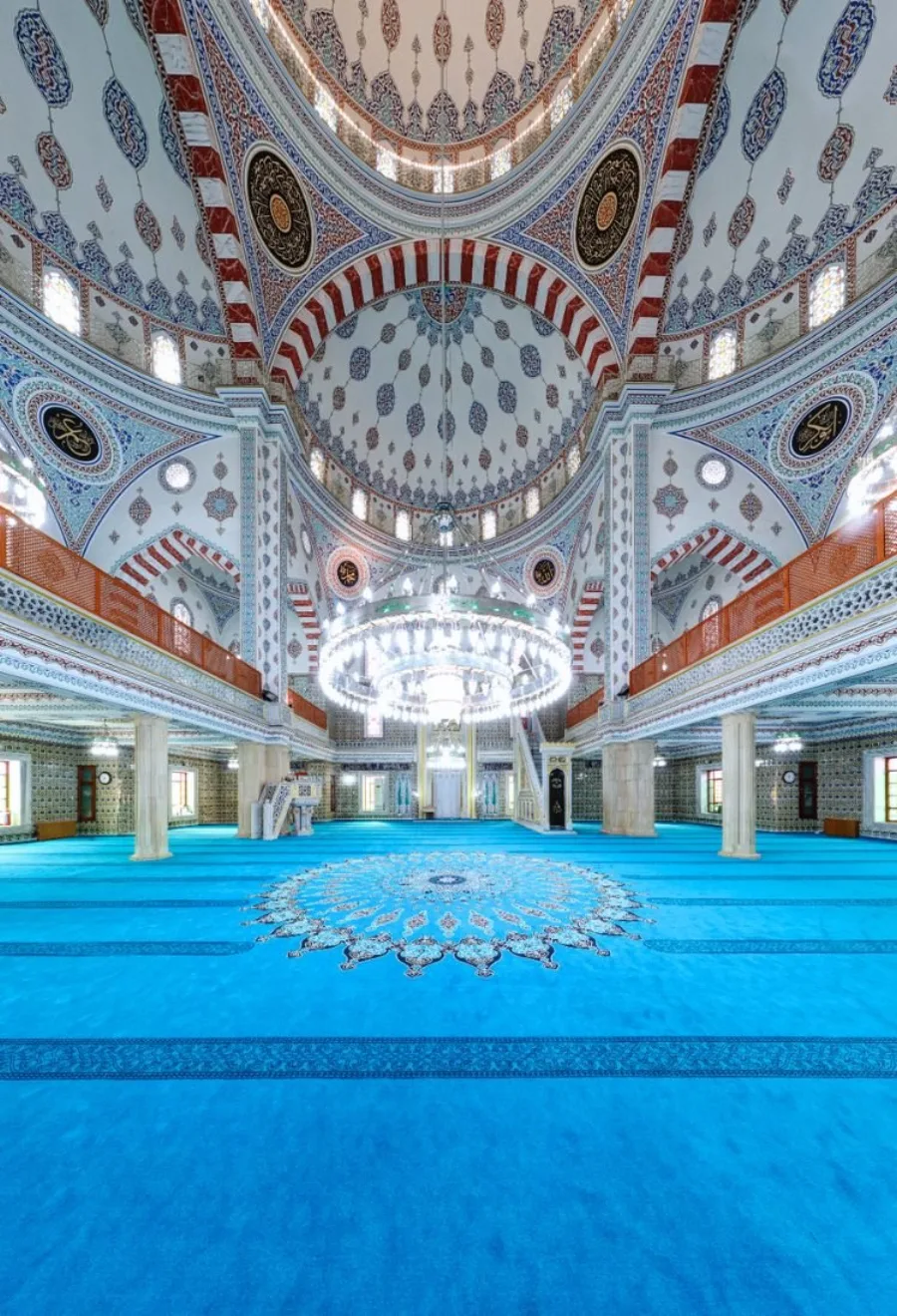İstanbul Çağlayan Gürsel Merkez Camii halı projesi